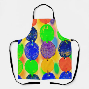 Vibrant Bead String Design Apron
