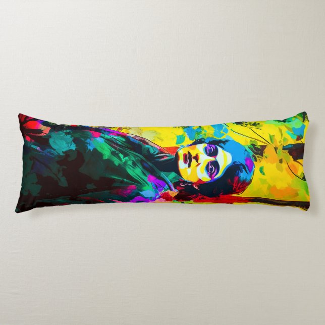 Vibrant Beauty  Body Cushion (Front)