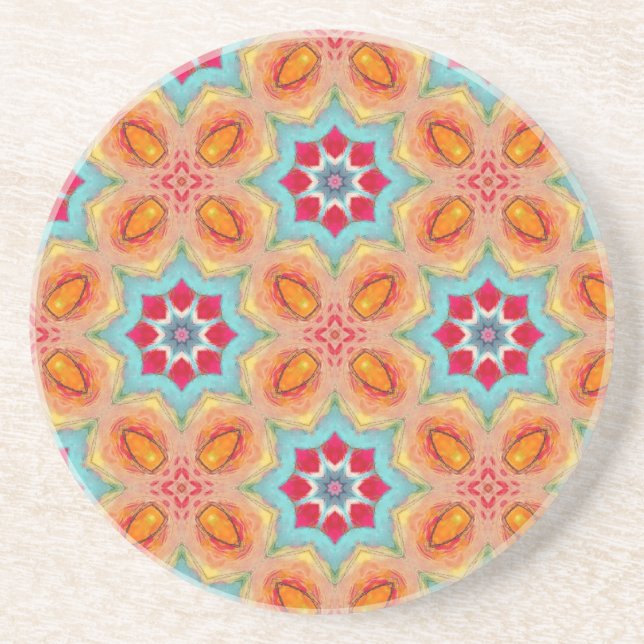 Vibrant Beauty Coaster (Front)