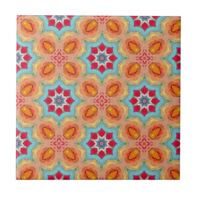 Vibrant Beauty Tile (Front)