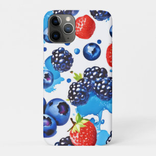 Vibrant Berry Pattern Case-Mate iPhone Case