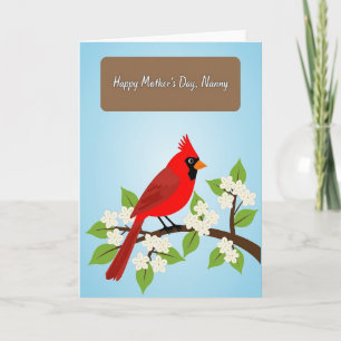 Vibrant Bird Mothers Day Card