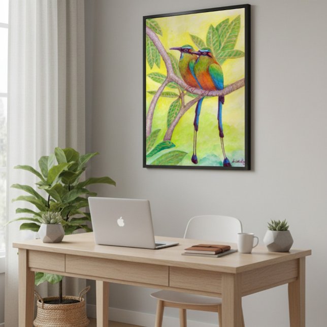 Vibrant Birds Decor for Hallway, Office or Lounge (Creator Uploaded)