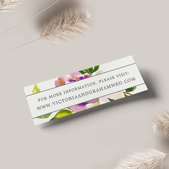 Vibrant Bloom Wedding Website Cards | Mini (Creator Uploaded)