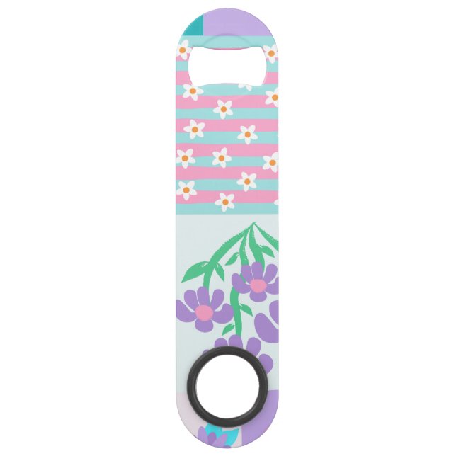 Vibrant Blooming Flowers Design (Front)