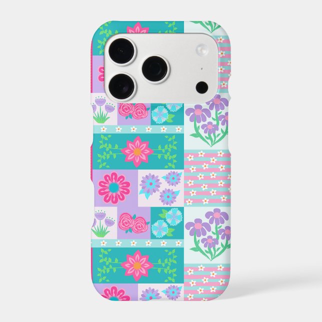 Vibrant Blooming Flowers Design (Back)