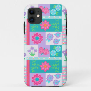 Vibrant Blooming Flowers Design Case-Mate iPhone Case