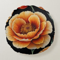 Vibrant Blossom: Bold and Elegant Floral Art