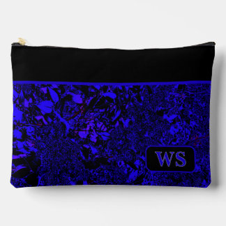 Vibrant Blue Cosmetic Pouch