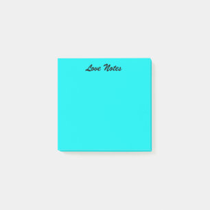 Vibrant Blue Post-it Notes