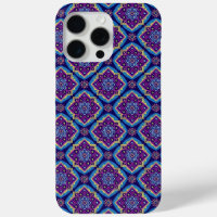 Vibrant Boho Geometric Floral Pattern