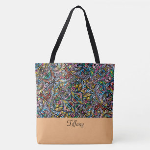 Vibrant Botanical Tote Bag