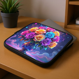 Vibrant Bouquet Laptop Sleeve