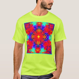 Vibrant Bright Colours Pattern Art T-Shirt
