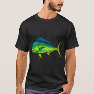 Vibrant Bull Mahi-Mahi â€“ Colorful Sportfish Art T-Shirt