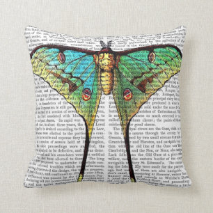 Vibrant Butterfly Cushion