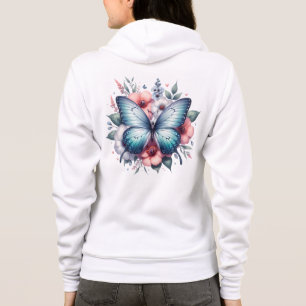 Vibrant Butterfly Floral Bouquet Art-96283 T-Shirt Hoodie