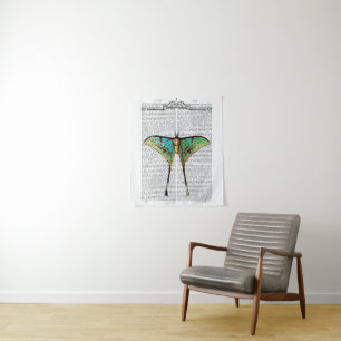 Vibrant Butterfly Tapestry