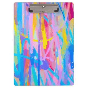 Vibrant Cascade Clipboard