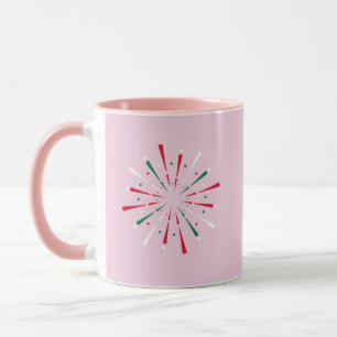 Vibrant Celebration Confetti, Fireworks Mug