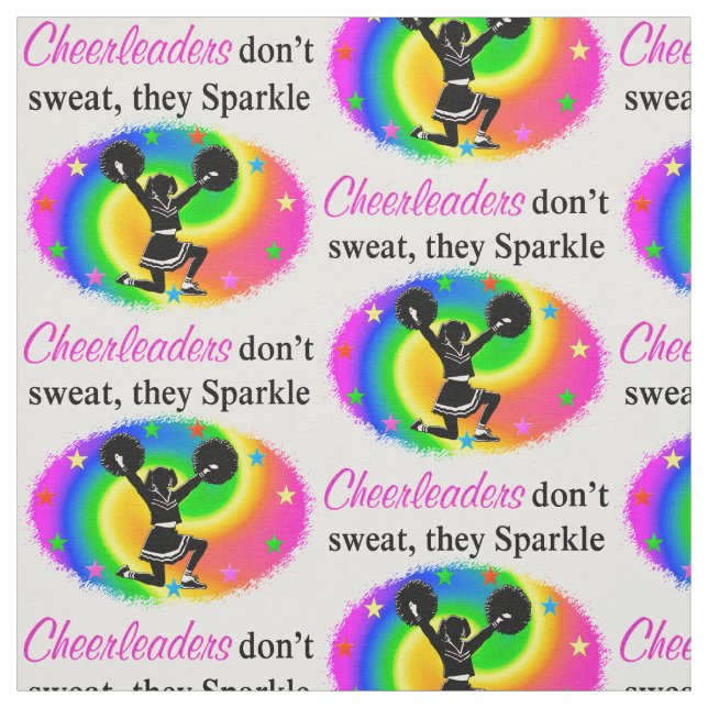 VIBRANT CHEERLEADER FABRIC (Swatch)