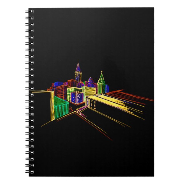 Vibrant city notebook (Front)