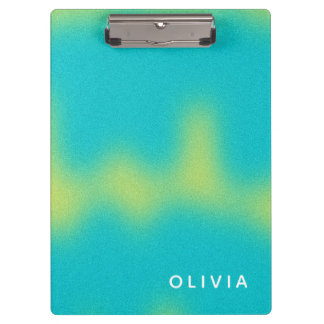 Vibrant Color Aesthetic Pattern Clipboard