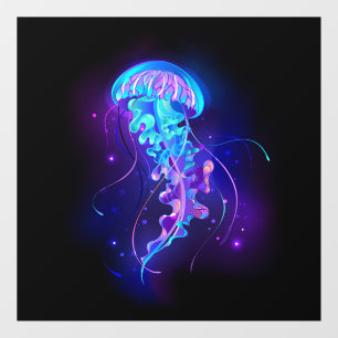 Vibrant Color Glowing Jellyfish