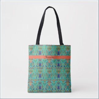 Vibrant Colors Egyptian Inspired Tote Bag
