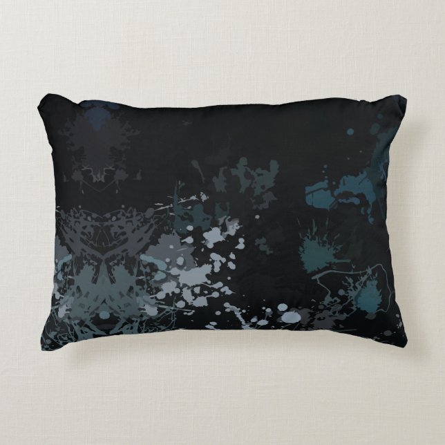Vibrant Colour Explosions Decorative Cushion (Front)