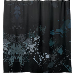 Vibrant Colour Explosions Shower Curtain