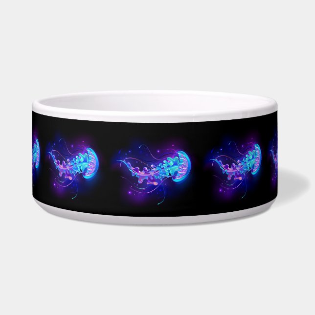 Vibrant Colour Glowing Jellyfish (Front)