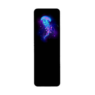 Vibrant Colour Glowing Jellyfish