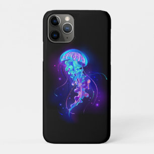 Vibrant Colour Glowing Jellyfish Case-Mate iPhone Case