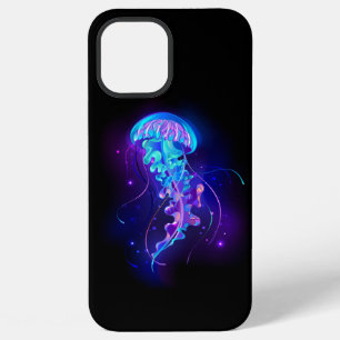 Vibrant Colour Glowing Jellyfish iPhone 12 Pro Max Case