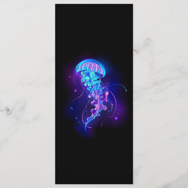 Vibrant Colour Glowing Jellyfish Programme (Front)