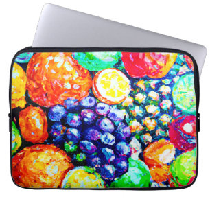 Vibrant Colour of Fruits. Buy Now Laptop Sleeve