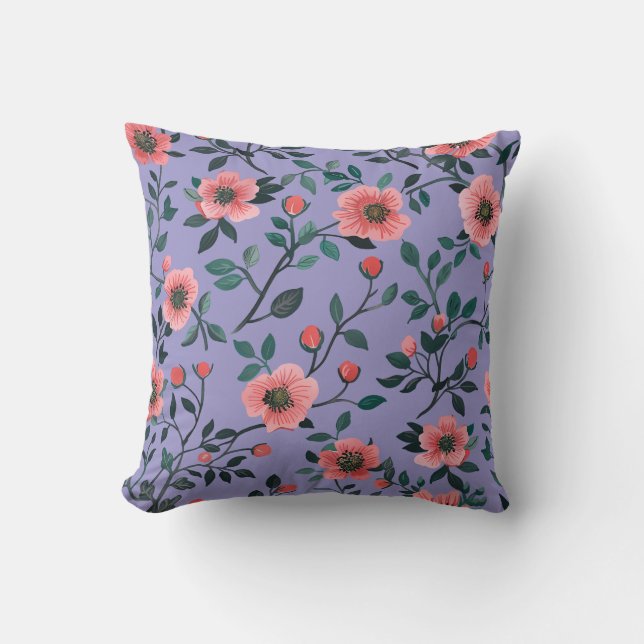 Vibrant Colour Pop Decorative Pillow (Front)