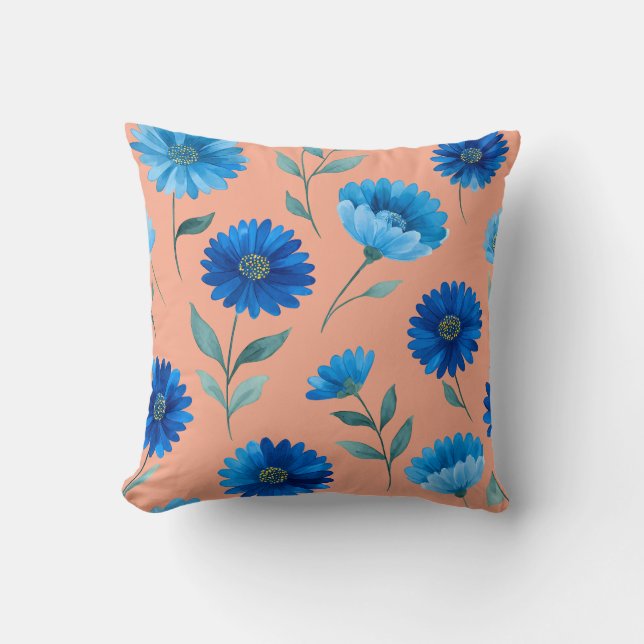 Vibrant Colour Pop Decorative Pillow (Front)