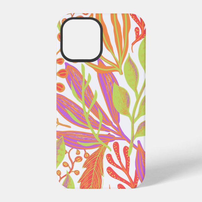 Vibrant colour print iPhone case (Back)