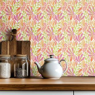 Vibrant colour print tile