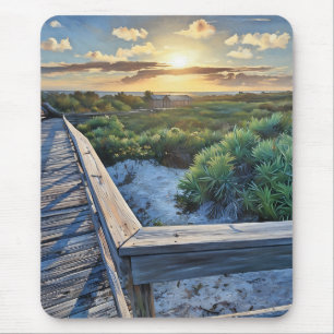 Vibrant colour scenic mouse pad