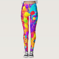 Vibrant Colour Spatter