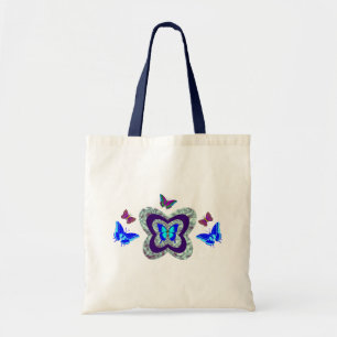 Vibrant Colourful Butterfly Tote Bag