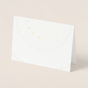 Vibrant Colourful Mandala Art Foil Card