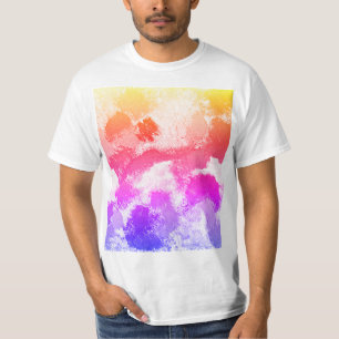 Vibrant Colourful Multicolor Ties T-Shirt
