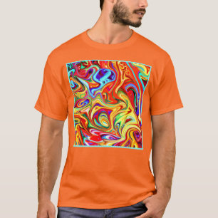 Vibrant Colourful Pattern Artwork T-Shirt