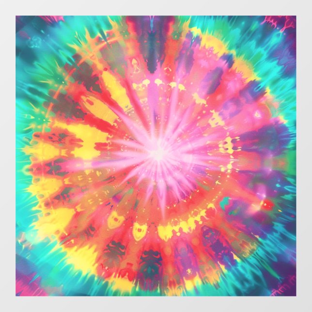 Vibrant Colourful Tie-Dye #1 (Sheet)