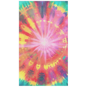 Vibrant Colourful Tie-Dye #1 Tablecloth