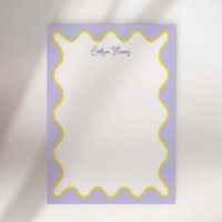 Vibrant Colourful Vibrant Wavy Zigzag Border